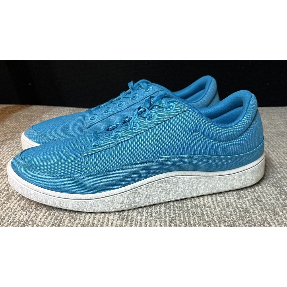 Allbirds Shoes Mens Size 12 Blue Organic‎ Cotton Low Top Lace Up Casual Sneakers